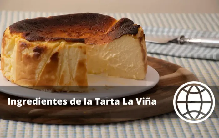 Ingredientes de la Tarta La Viña