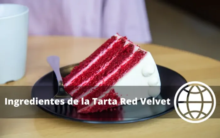 Ingredientes de la Tarta Red Velvet