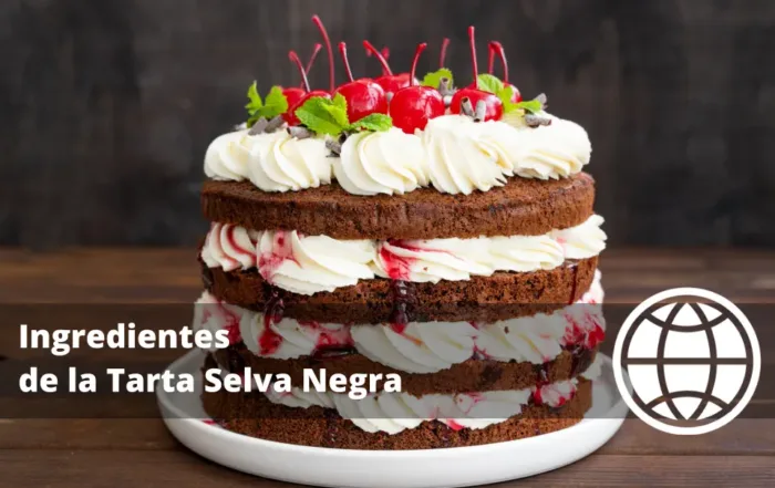 Ingredientes de la Tarta Selva Negra