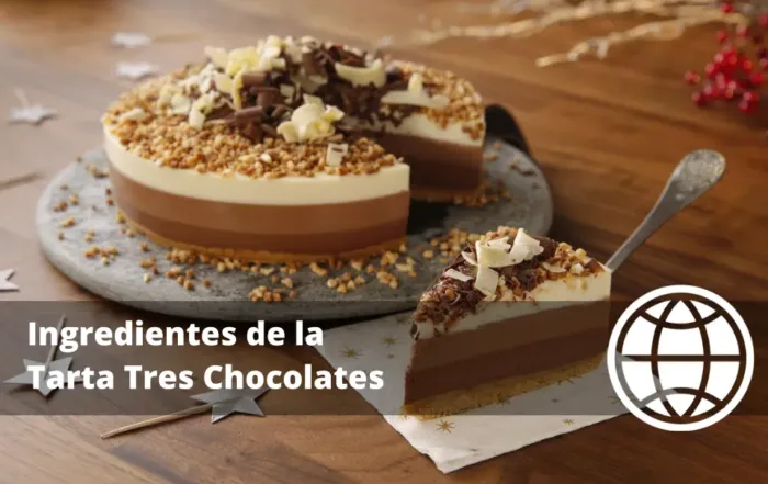 Ingredientes de la Tarta Tres Chocolates
