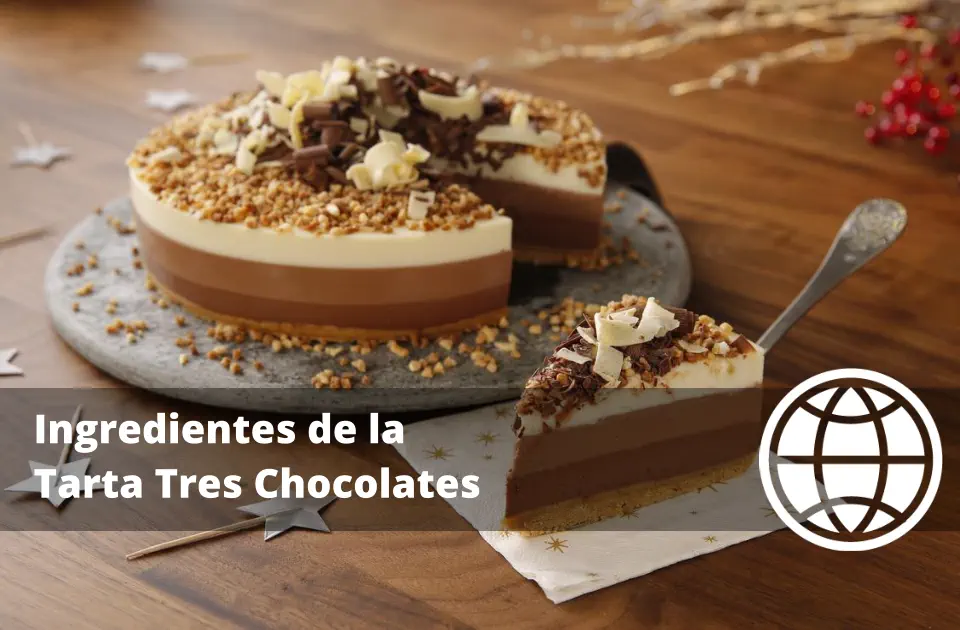 Ingredientes de la Tarta Tres Chocolates