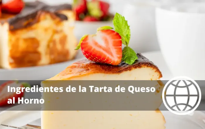 Ingredientes de la Tarta de Queso al Horno