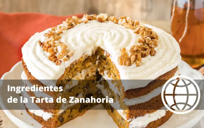 Ingredientes de la Tarta de Zanahoria