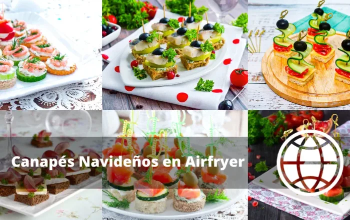 Canapés Navideños en Airfryer 15 Ideas Crujientes
