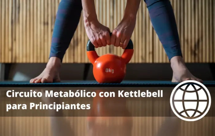 Circuito Metabólico con Kettlebell para Principiantes 1 pesa