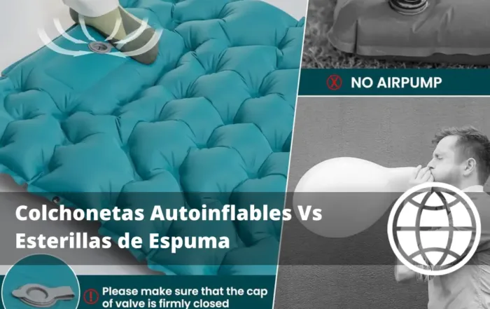 Colchonetas Autoinflables vs Esterillas de Espuma Cuál es Mejor para Dormir Cómodo