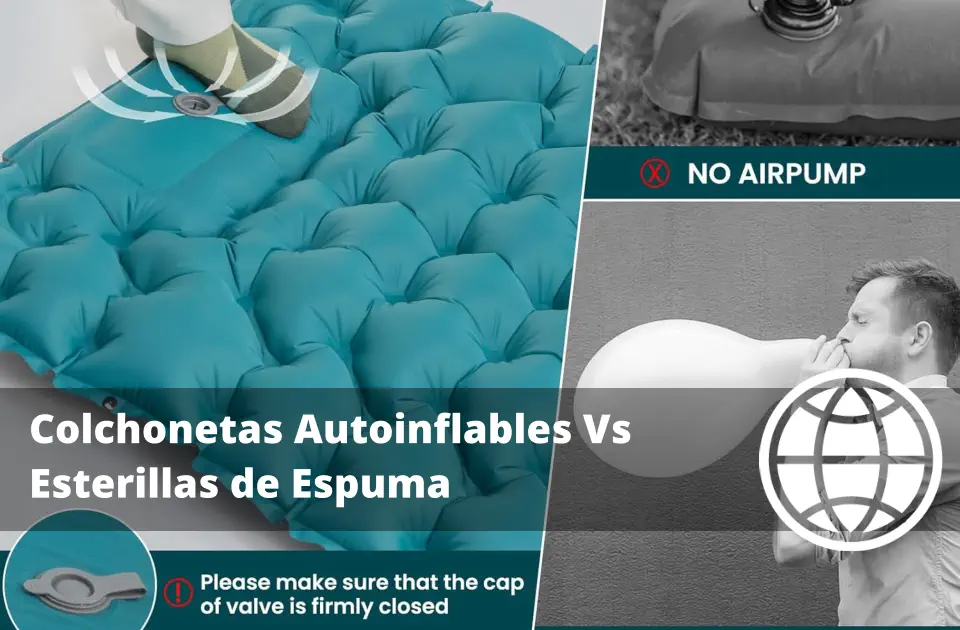 Colchonetas Autoinflables vs Esterillas de Espuma Cuál es Mejor para Dormir Cómodo