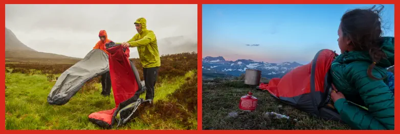 Funcionamiento de los sacos Bivy