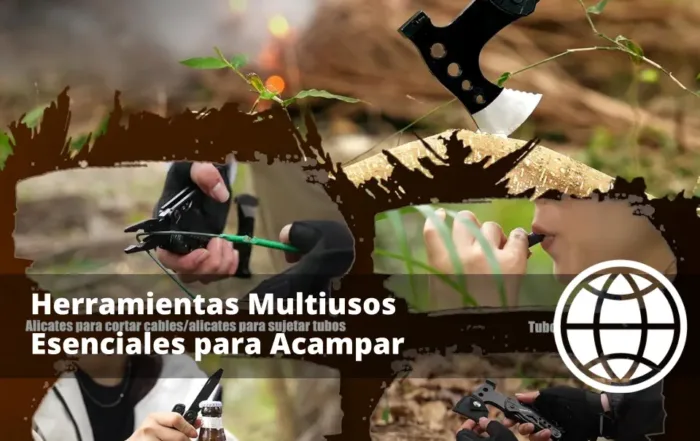 Herramientas Multiusos Esenciales para Acampar o hacer Trekking