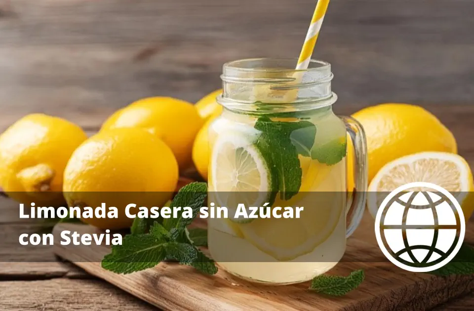 Limonada Casera sin Azúcar con Stevia: Proporciones que no Amargan