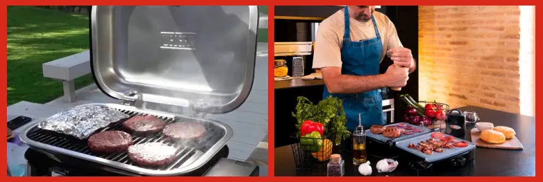 Plancha Grill Eléctrica o sartén