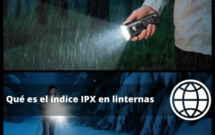 Qué es el índice IPX en linternas