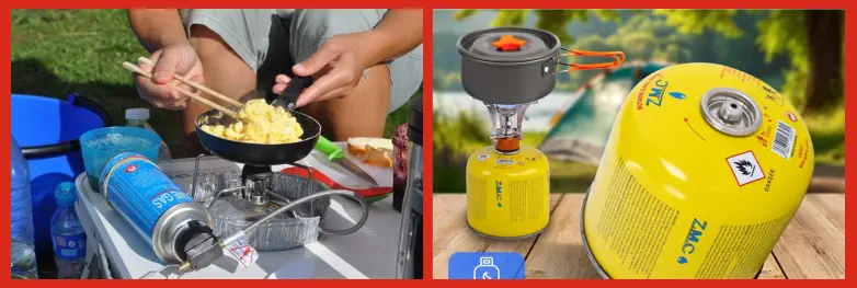 Qué es un Hornillo de Gas cartucho roscado vs válvula