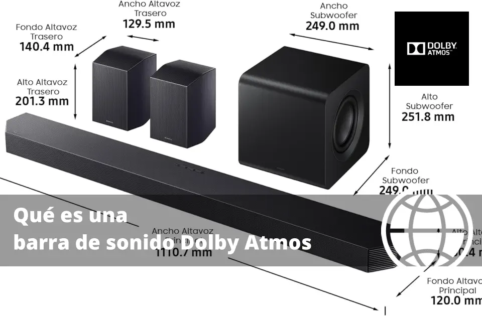 Qué es una barra de sonido Dolby Atmos