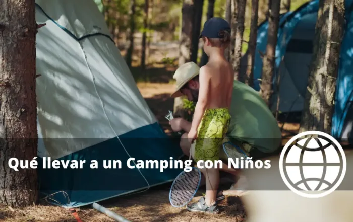 Qué llevar a un Camping con Niños