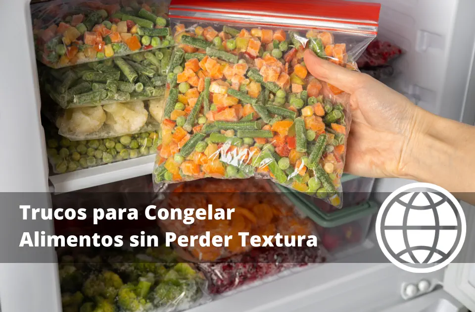Trucos para Congelar Alimentos sin Perder Textura