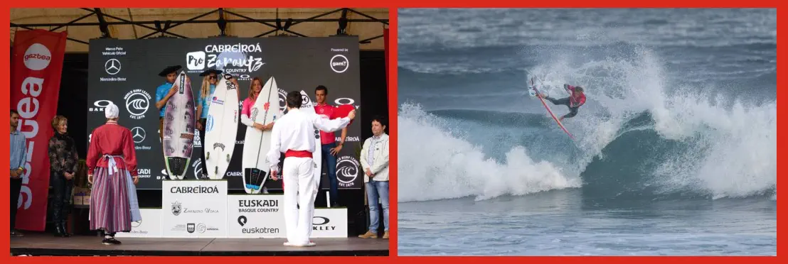 Cabreiroá Pro Zarautz mejores competiciones de Surf en España