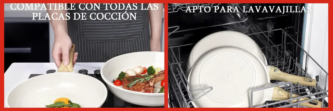 Características Mejores Sartenes Para Cocinar Sin Aceite