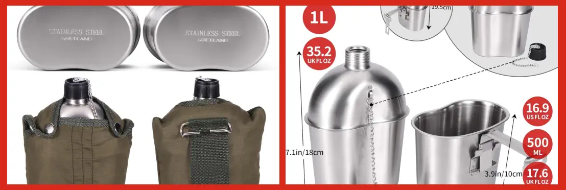 Características de las Mejores Cantimploras de Montaña Características de las Mejores Cantimploras de Montaña