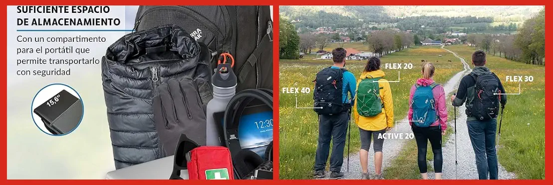 Comparativa Mejores Mochilas Trekking de 30 Litros