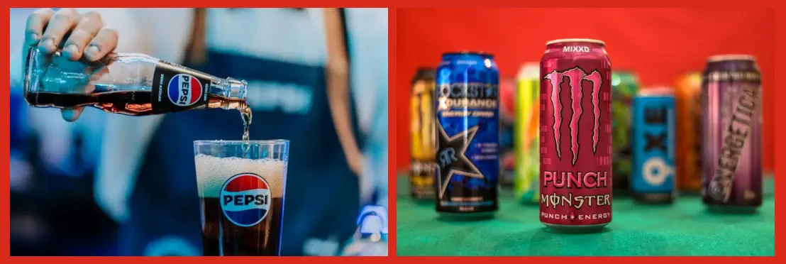 Competidores directos en el plan de marketing de Coca-Cola