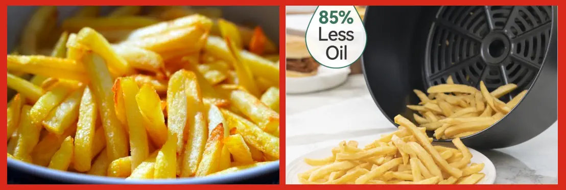 Cuántas Calorías Reduce la Freidora de Aire en patatas fritas