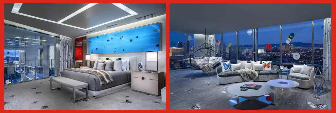 Empathy Suite Sky Villa del Palms Casino Resort Las Vegas EE UU lujo artístico a 100.000 dólares la noche