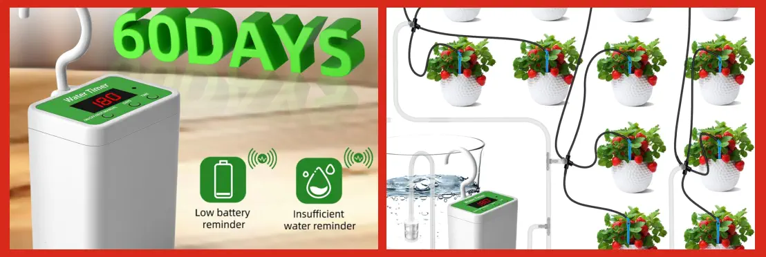 Kits de Riego por Goteo para Macetas y Jardín