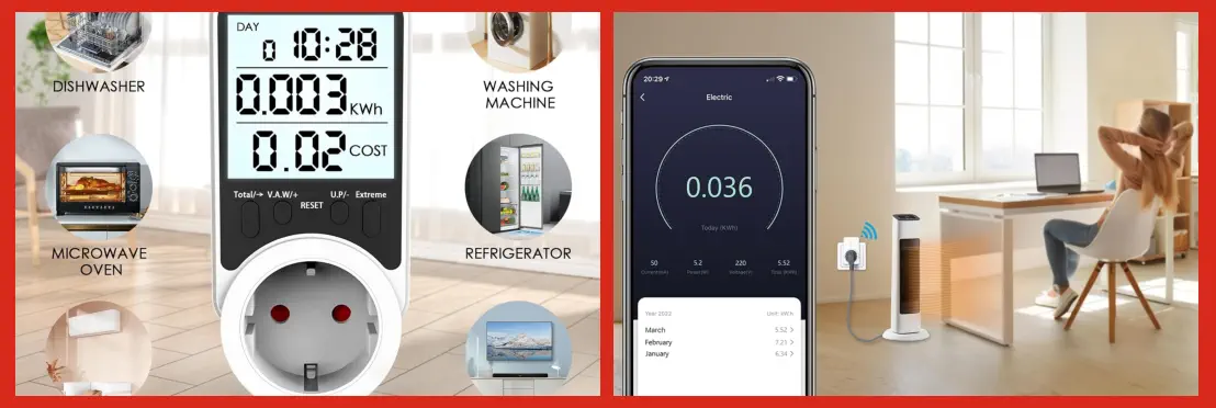 Medidores de Consumo Eléctrico para Casa