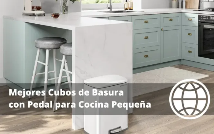 Mejores Cubos de Basura con Pedal para Cocina Pequeña