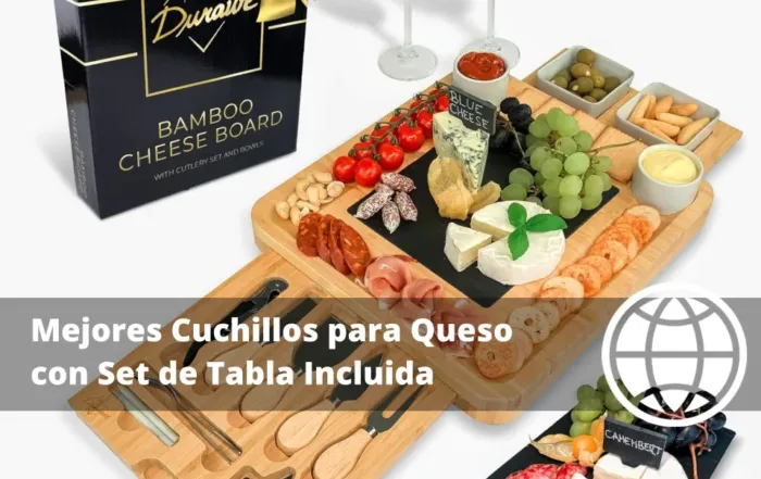 Mejores Cuchillos para Queso con Set de Tabla Incluida