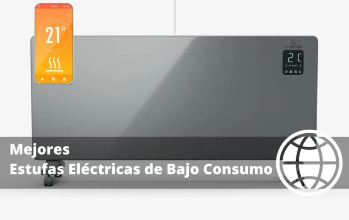 Mejores Estufas Eléctricas de Bajo Consumo