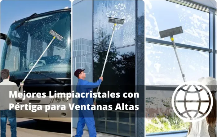 Mejores Limpiacristales con Pértiga para Ventanas Altas