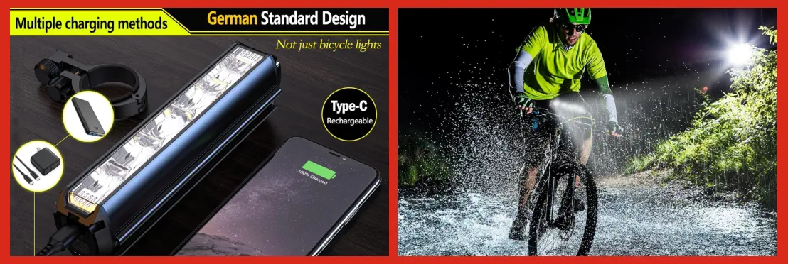 Mejores Linternas para Bicicletas de Montaña USB