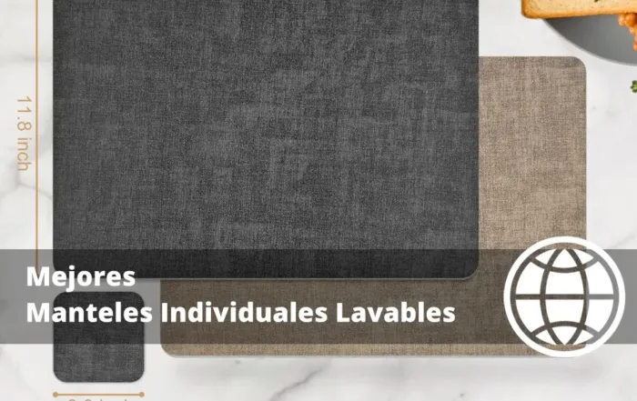 Mejores Manteles Individuales Lavables para Mesa de Diario