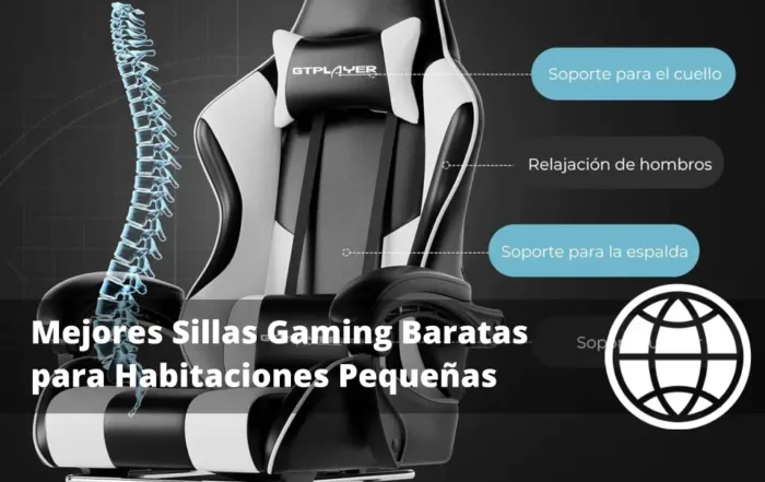 Mejores Sillas Gaming Baratas para Habitaciones Pequeñas