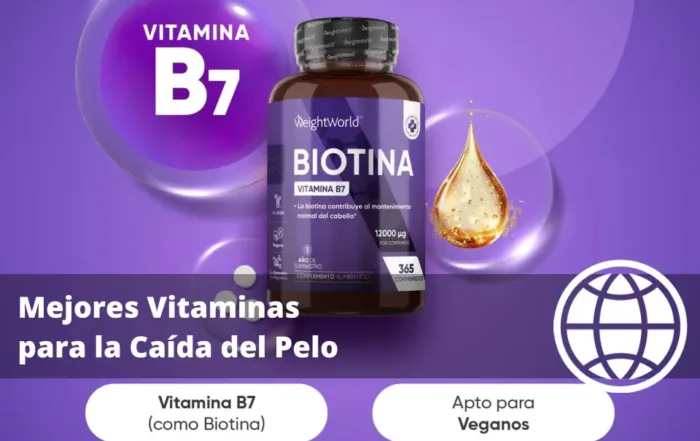 Mejores Vitaminas para la Caída del Pelo