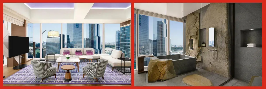 Presidential Suite del Grand Hyatt Seoul Seúl Corea del Sur vistas panorámicas y máxima privacidad en Asia