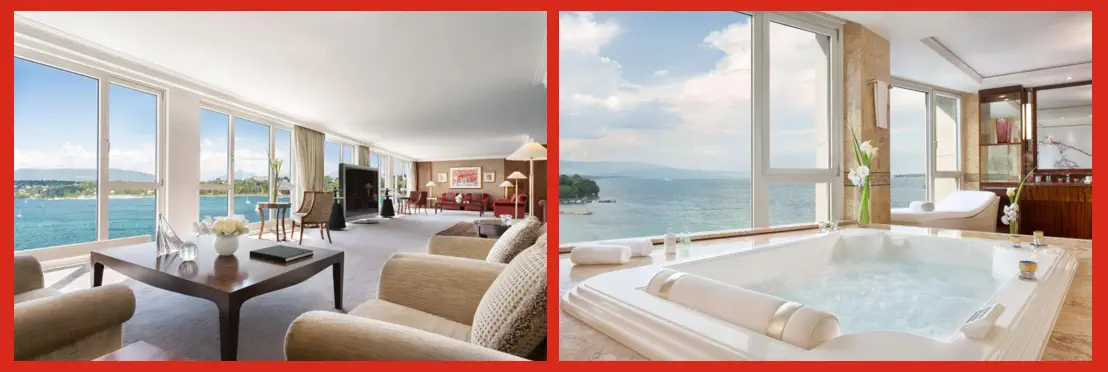Royal Penthouse Suite del Hotel President Wilson Ginebra Suiza la suite presidencial más cara del mundo