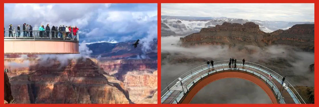 Skywalk del Gran Cañón Estados Unidos el mirador de cristal más impactante del mundo