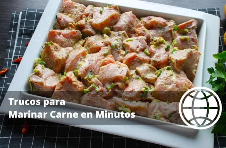 Trucos para Marinar Carne en Minutos