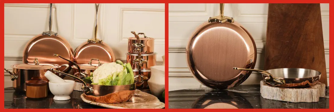 Utensilios de Cocina de Cobre