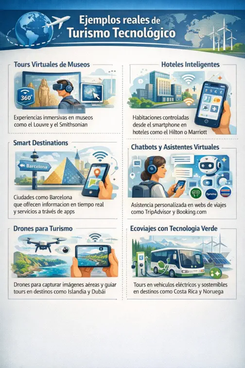 Ejemplos reales de Turismo Tecnológico