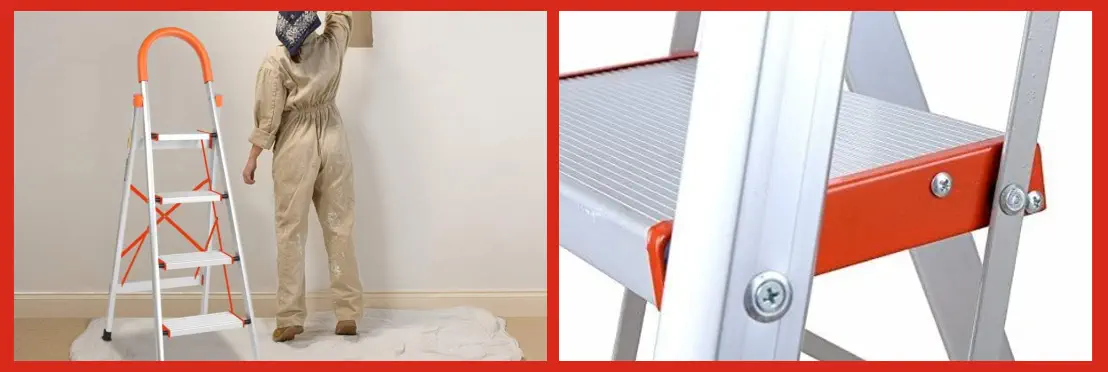 Escaleras Plegables de Aluminio para Uso Doméstico