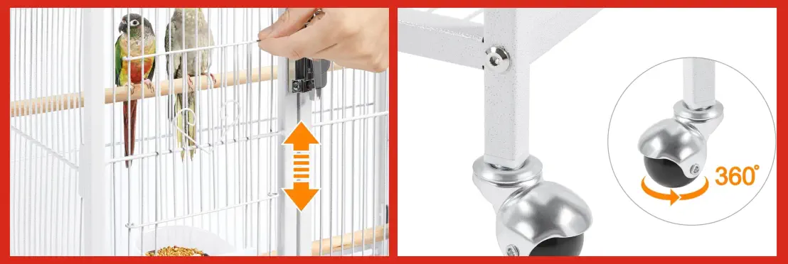 Jaulas para Canarios Amplias para Interior