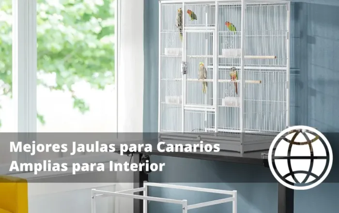 Mejores Jaulas para Canarios Amplias para Interior