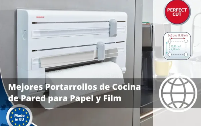 Mejores Portarrollos de Cocina de Pared para Papel y Film